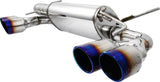 Injen 08-14 Subaru STI / 11-14 Subaru WRX 70mm Axle-back exhaust w/ quad Titanium tips