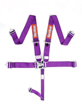 Load image into Gallery viewer, RaceQuip Purple L & L 5pt Seat Belt