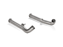 Load image into Gallery viewer, Akrapovic 2019 Mercedes-Benz G63 AMG Link Pipe Set for OPF/GPF (SS)