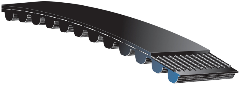 Gates PowerGrip Belt 200 Teeth 62.99in Length