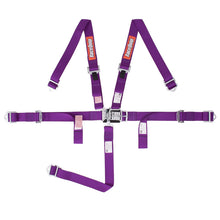 Load image into Gallery viewer, RaceQuip Purple JR. L & L 5pt Harness