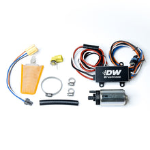 Load image into Gallery viewer, DeatschWerks DW440 440lph Brushless Fuel Pump w/ PWM Controller & Install Kit 93-07 Subaru WRX
