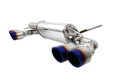 Load image into Gallery viewer, Injen 08-14 Subaru STI / 11-14 Subaru WRX 70mm Axle-back exhaust w/ quad Titanium tips