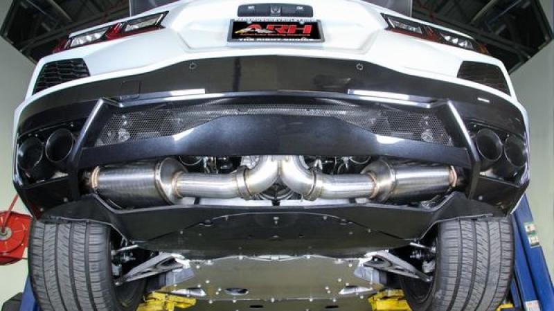 ARH 2020+ Chevy Corvette C8 3in Catback Exhaust System w/ Polished Tips
