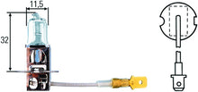Load image into Gallery viewer, Hella Halogen H3 12V 85W Yellow Star Light Bulb