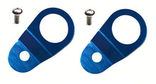 Load image into Gallery viewer, Torque Solution Radiator Mount Combo with Inserts (Blue) : Mitsubishi Evolution 7/8/9