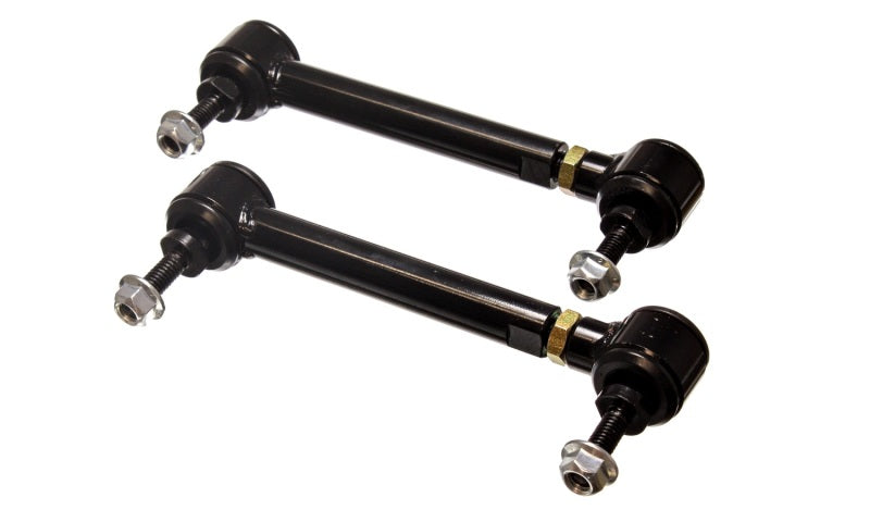 Energy Suspension Universal Black 5-3/4in-6-3/4in inAin Range Pivot Style End Link Set