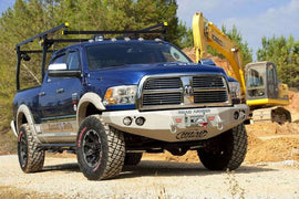 Road Armor 10-18 Ram 2500 Stealth Front Winch Bumper - Raw