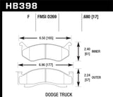 Hawk HPS Street Brake Pads