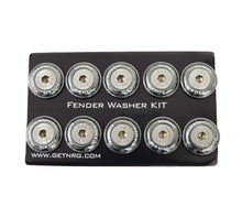 Load image into Gallery viewer, NRG Fender Washer Kit w/Rivets For Plastic (Gunmetal) - Set of 10