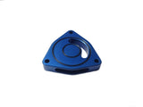 Torque Solution Blow Off BOV Sound Plate (Blue): Kia Optima 2.0T