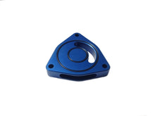 Load image into Gallery viewer, Torque Solution Blow Off BOV Sound Plate (Blue): Hyundai Genesis Coupe 2.0T ALL