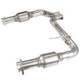 Kooks 99-04 Ford F150 Harley/Lightning 2.5in Connection Pipe w/ Green Cats * Must Use Kooks Headers*