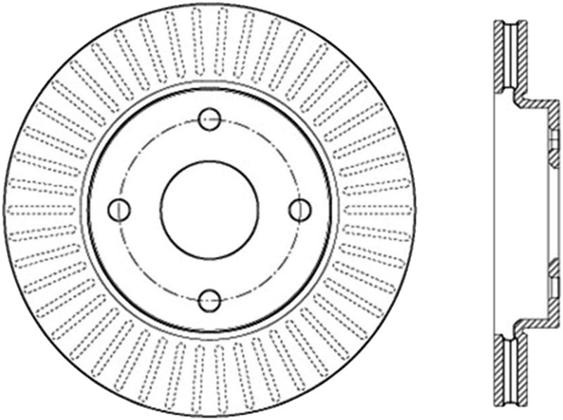 StopTech CryoStop Rotor - Front