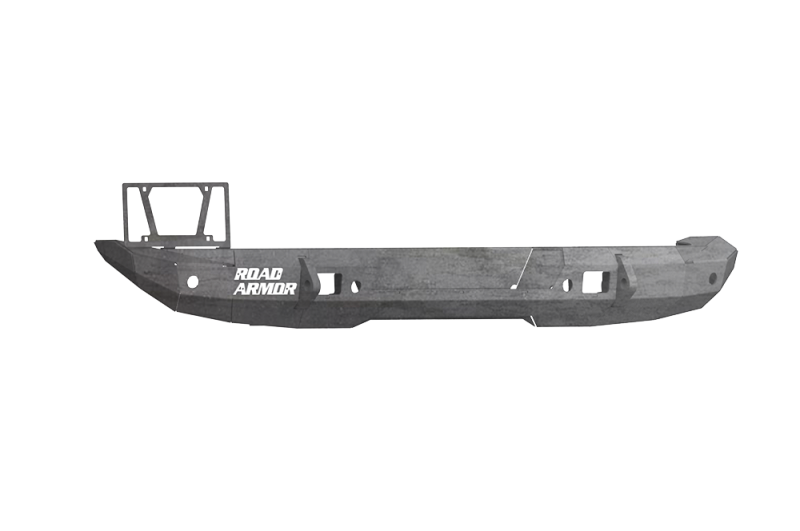 Road Armor 18-20 Jeep Wrangler JL Stealth Rear Bumper Mid Width - Raw