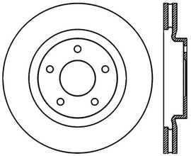Stoptech 07-17 Jeep Compass/Patriot Front Premium Cryostop Brake Rotor