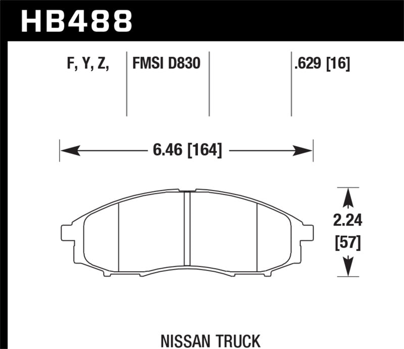 Hawk HPS Street Brake Pads