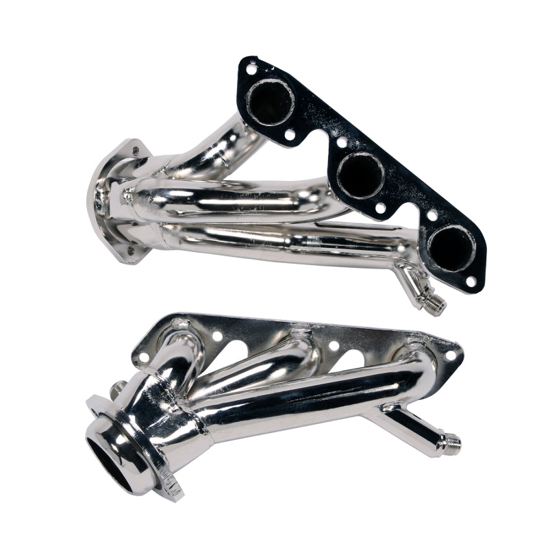 BBK 99-04 Mustang V6 Shorty Tuned Length Exhaust Headers - 1-5/8 Chrome