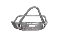 Load image into Gallery viewer, Road Armor 07-20 Jeep Wrangler JK/JL Stealth Front Winch Bumper w/Stinger Guard Comp Cut - Raw