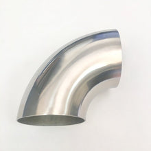 Load image into Gallery viewer, Ticon Industries 3.0in Diameter 90 1D/3in CLR 1.2mm /.047in Wall Thickness Titanium Elbow