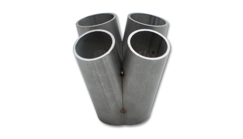 Vibrant 4 into 1 SS Turbo Mani Collector for T25 T28 in Flange 48mm Pipe OD 4.5in tall 58mmx45mm out