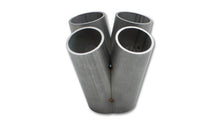 Load image into Gallery viewer, Vibrant 4 into 1 SS Turbo Mani Collector for T25 T28 in Flange 48mm Pipe OD 4.5in tall 58mmx45mm out