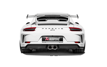 Load image into Gallery viewer, Akrapovic 2018 Porsche 911 GT3 (991.2) Slip-On Race Line (Titanium) w/Header/Link Pipes/Tail Pipes