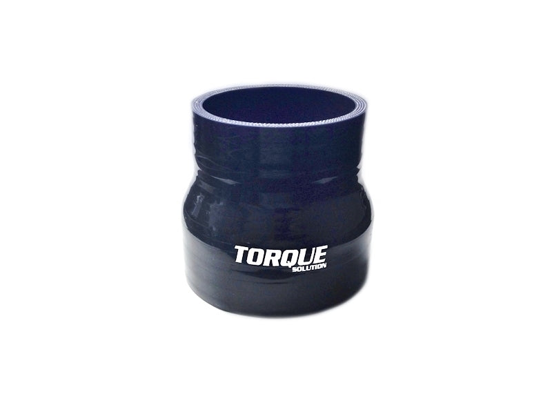 Torque Solution Transition Silicone Coupler 3 inch to 3.5 inch Black Universal