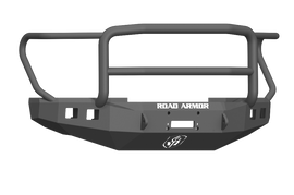 Road Armor 17-20 Ford F-250 Stealth Front Winch Bumper w/Lonestar Guard - Tex Blk