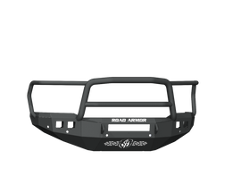 Road Armor 19-20 Ram 2500 Stealth Front Bumper w/Lonestar Guard/6 Sensor Holes - Tex Blk