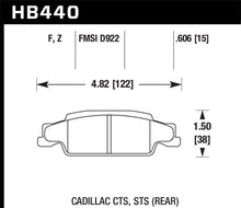 Load image into Gallery viewer, Hawk Buick/ Cadillac/ Chevy/ Olds/ Pontiac Rear HPS Brake Pads