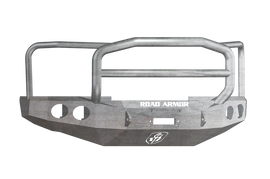 Road Armor 08-10 Ford F-250 Stealth Front Winch Bumper w/Lonestar Guard - Raw