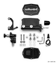 Load image into Gallery viewer, Wilwood Compact Tandem M/C - 7/8in Bore - w/Bracket and Valve (Pushrod) - Black