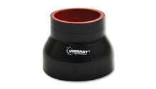 Load image into Gallery viewer, Vibrant Silicone Reducer Coupler 1.50in ID x 0.875in ID x 4.00in Long - Black