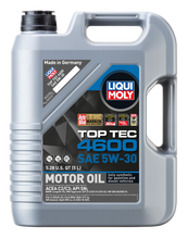 Load image into Gallery viewer, LIQUI MOLY 5L Top Tec 4600 Motor Oil 5W-30