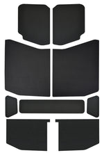 Load image into Gallery viewer, DEI 2018-Up Jeep Wrangler JL 4-Door Leather Look Headliner 9-pc - Black