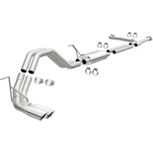 Load image into Gallery viewer, MagnaFlow 16-17 Titan XD V8-5.6LGAS 409 SS Polished 2.5in. MF Series Cat-Back Dual Exhaust