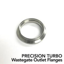 Load image into Gallery viewer, Ticon Industries PTE 2.5in T3 Titanium V-Band Turbine Outlet Flange