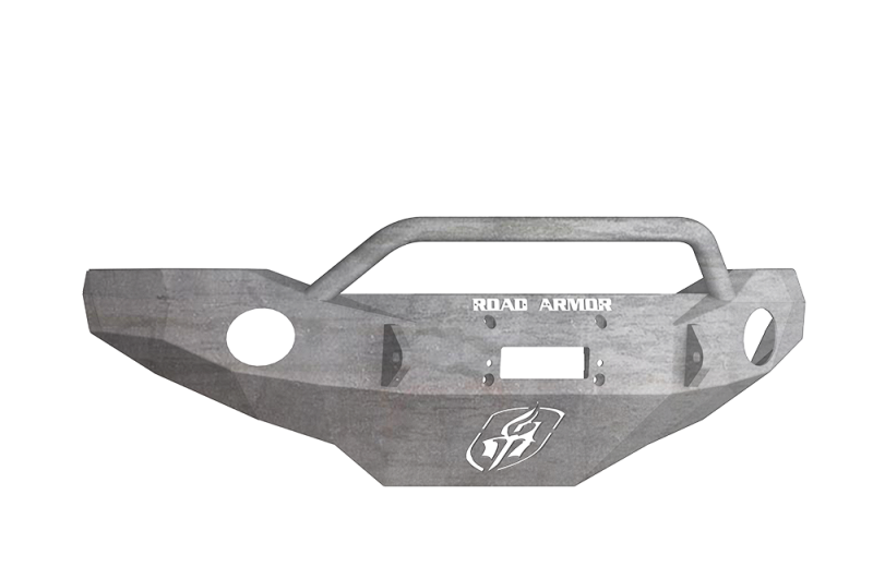 Road Armor 06-14 Toyota FJ Cruiser Stealth Front Winch Bumper w/Pre-Runner Guard - Raw