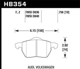 Hawk Performance Ceramic Street Brake Pads