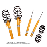 Koni 1145 Sport Kit 99-05 BMW E46 323i/325i/328i/330i Coupe/Sedan (excl AWD)