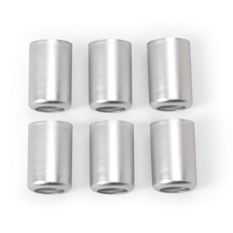 Russell Performance -6 AN Stainless Steel Crimp Collars (O.D. 0.600) (6 Per Pack)