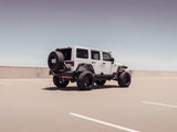 Road Armor 07-18 Jeep Wrangler JKU 4DR Stealth Rocker Body Armor Rocker Panel - Tex Blk