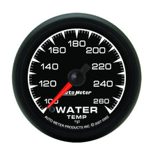 Load image into Gallery viewer, Autometer ES 52.4mm 100-260 deg. F Water Temprature Gauge