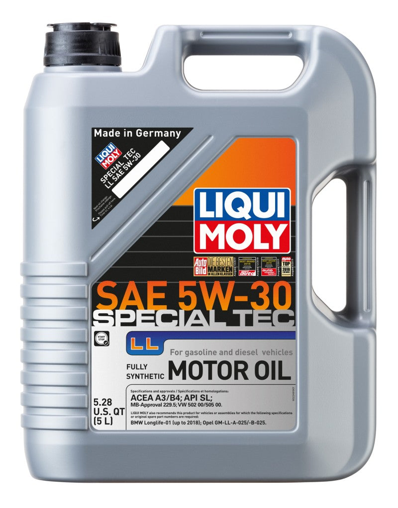 LIQUI MOLY 5L Special Tec LL Motor Oil 5W-30