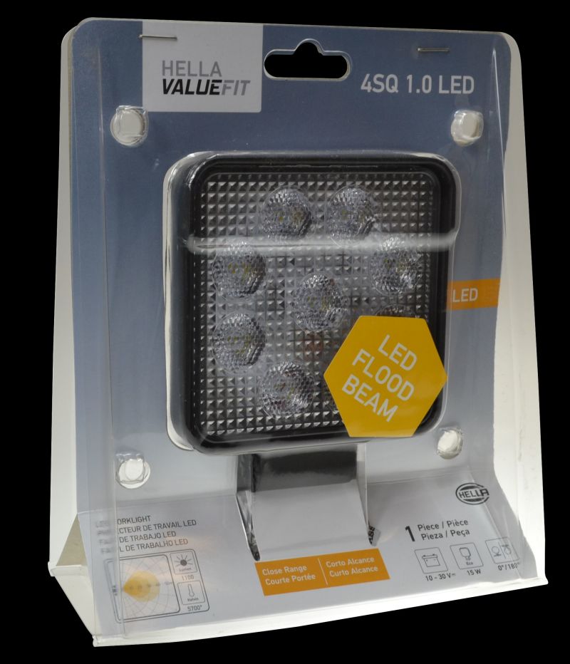 Hella ValueFit Work Light 4SQ 1.0 LED MV CR LT