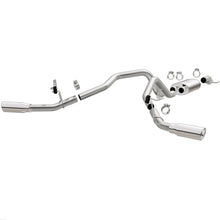 Load image into Gallery viewer, MagnaFlow Cat-Back, SS, 2.5/3in, Dual Split Rear 4in Tip 2015 Ford F150 5.0L V8 *Must Remove Spare*