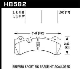 Hawk DTC-70 Compound Brake Pads
