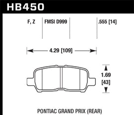 Hawk HPS Street Brake Pads
