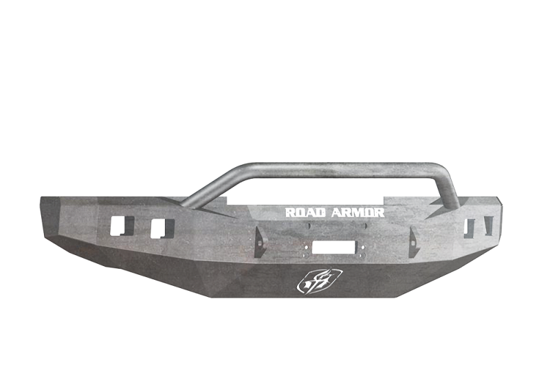 Road Armor 08-10 Ford F-250 Stealth Front Winch Bumper w/Pre-Runner Guard - Raw